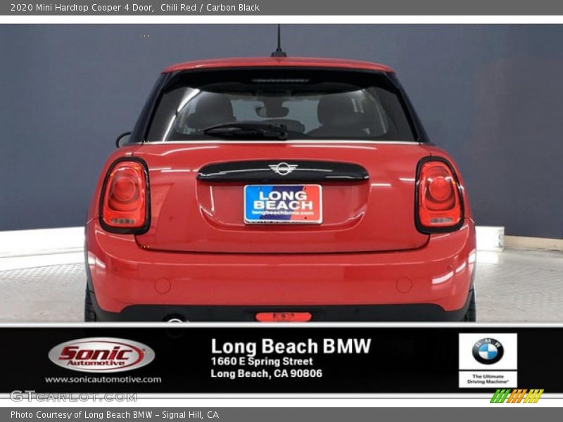 Chili Red / Carbon Black 2020 Mini Hardtop Cooper 4 Door