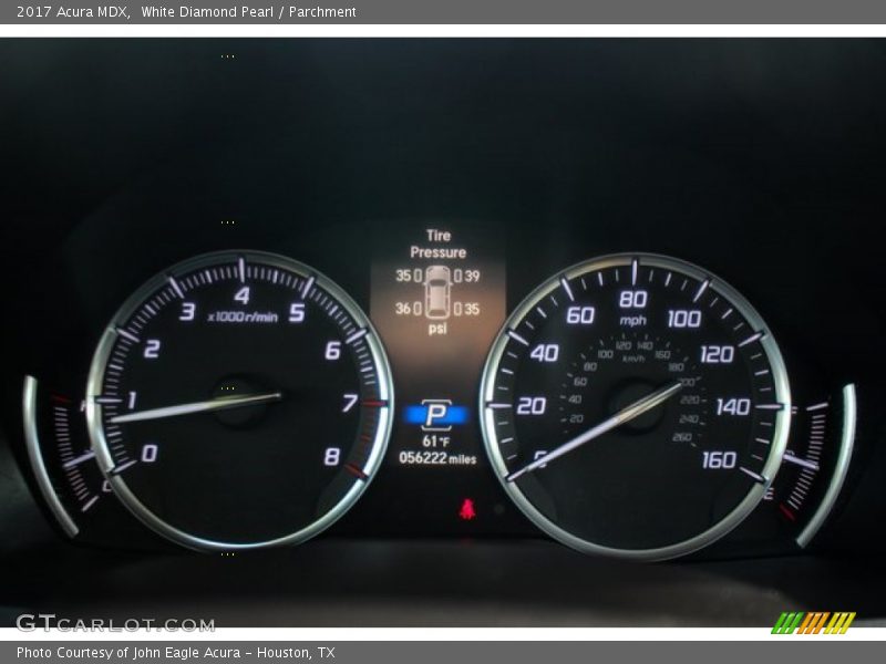 White Diamond Pearl / Parchment 2017 Acura MDX