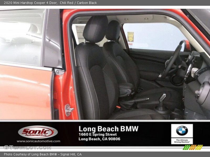 Chili Red / Carbon Black 2020 Mini Hardtop Cooper 4 Door