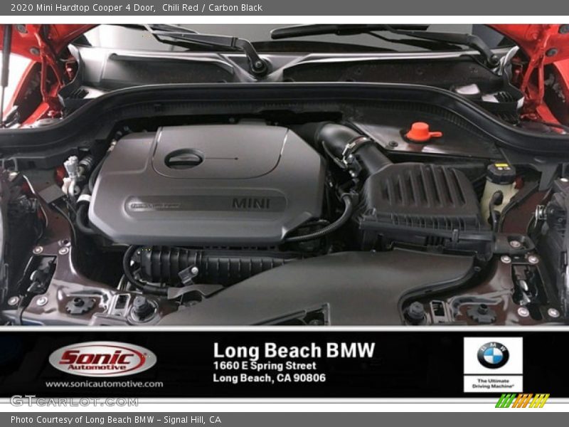 Chili Red / Carbon Black 2020 Mini Hardtop Cooper 4 Door