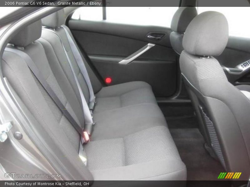Granite Metallic / Ebony 2006 Pontiac G6 V6 Sedan