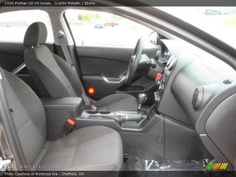 Granite Metallic / Ebony 2006 Pontiac G6 V6 Sedan