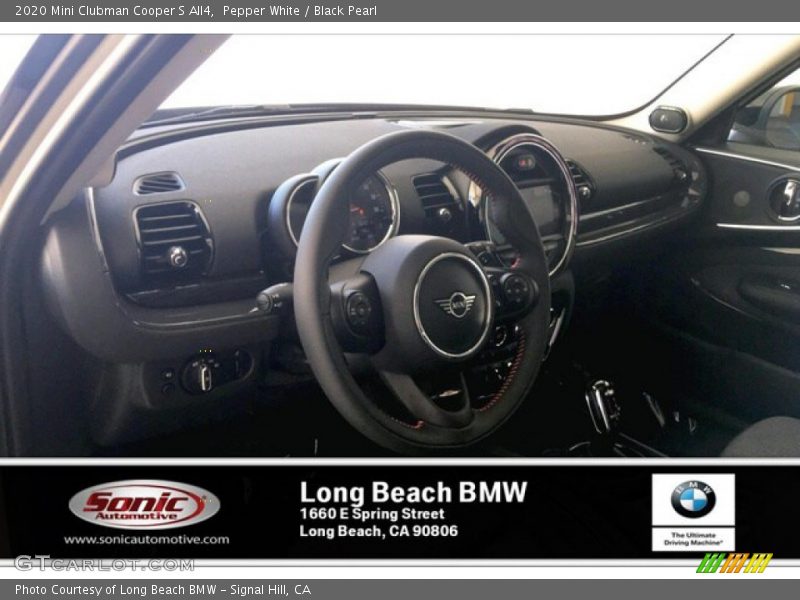Pepper White / Black Pearl 2020 Mini Clubman Cooper S All4