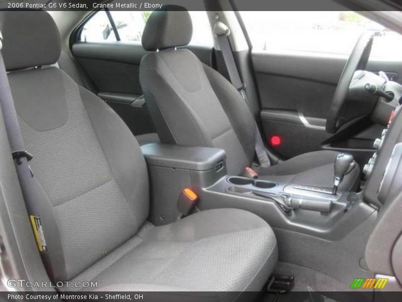 Granite Metallic / Ebony 2006 Pontiac G6 V6 Sedan