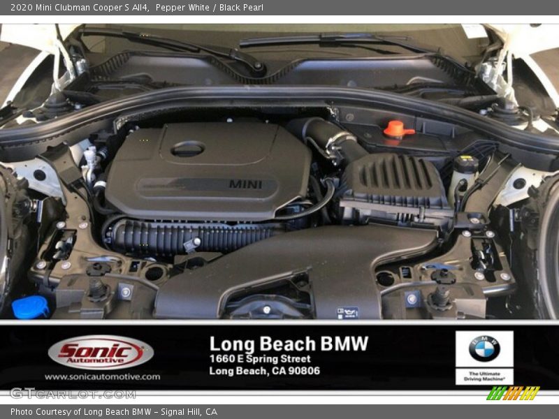 Pepper White / Black Pearl 2020 Mini Clubman Cooper S All4