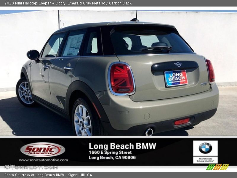 Emerald Gray Metallic / Carbon Black 2020 Mini Hardtop Cooper 4 Door