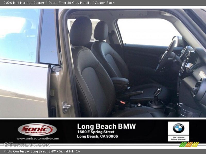 Emerald Gray Metallic / Carbon Black 2020 Mini Hardtop Cooper 4 Door