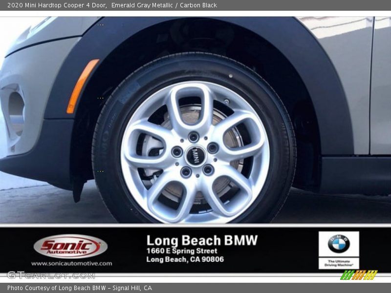 Emerald Gray Metallic / Carbon Black 2020 Mini Hardtop Cooper 4 Door