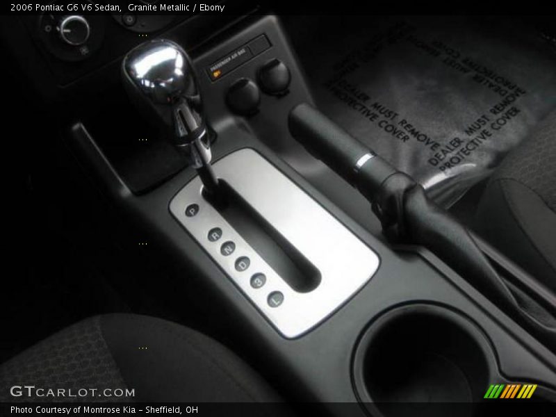 Granite Metallic / Ebony 2006 Pontiac G6 V6 Sedan