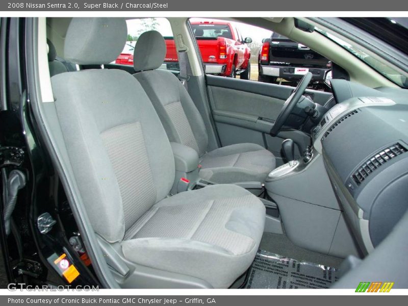 Super Black / Charcoal/Steel 2008 Nissan Sentra 2.0