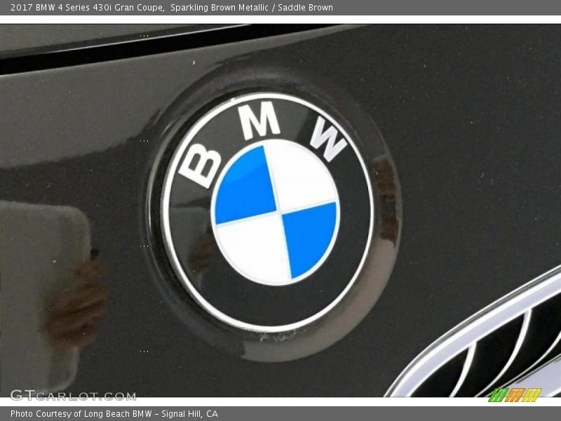 Sparkling Brown Metallic / Saddle Brown 2017 BMW 4 Series 430i Gran Coupe