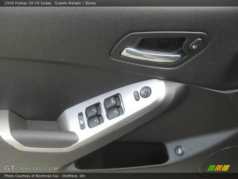 Granite Metallic / Ebony 2006 Pontiac G6 V6 Sedan