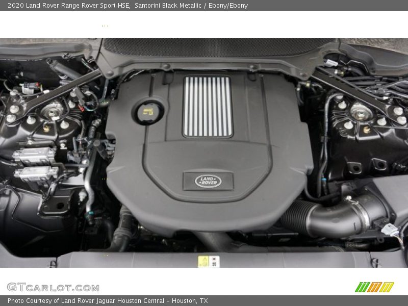  2020 Range Rover Sport HSE Engine - 3.0 Liter Td6 DOHC 24-Valve Turbo-Diesel V6