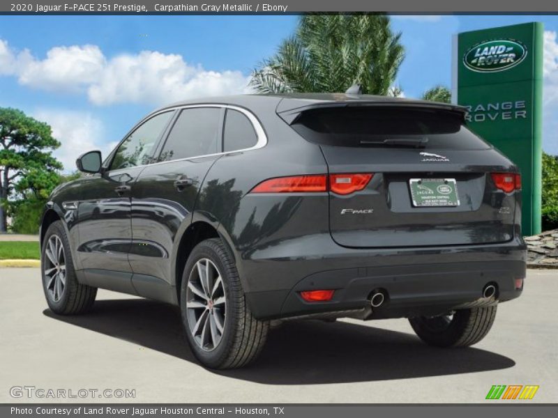 Carpathian Gray Metallic / Ebony 2020 Jaguar F-PACE 25t Prestige