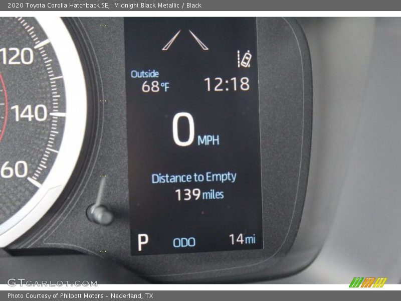  2020 Corolla Hatchback SE SE Gauges