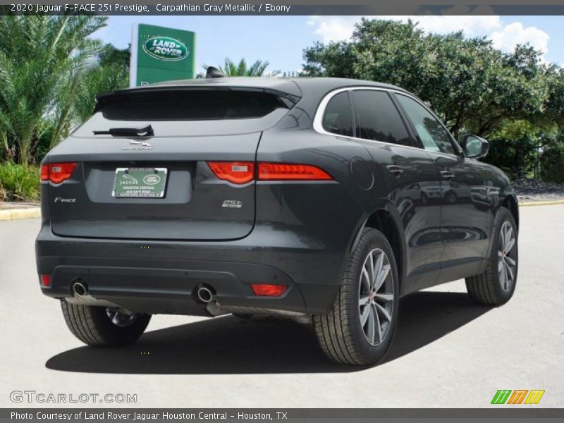 Carpathian Gray Metallic / Ebony 2020 Jaguar F-PACE 25t Prestige