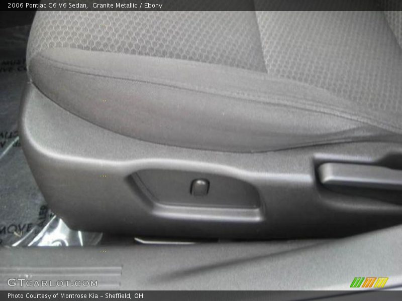 Granite Metallic / Ebony 2006 Pontiac G6 V6 Sedan