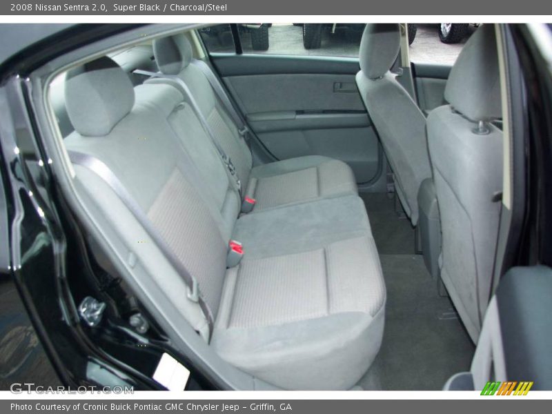 Super Black / Charcoal/Steel 2008 Nissan Sentra 2.0