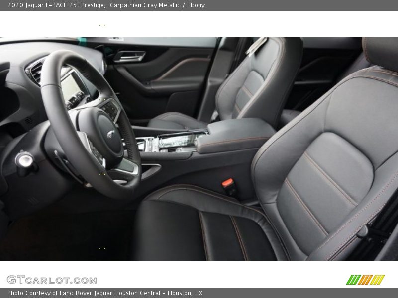 Carpathian Gray Metallic / Ebony 2020 Jaguar F-PACE 25t Prestige