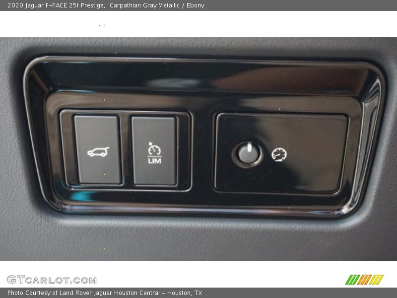 Controls of 2020 F-PACE 25t Prestige