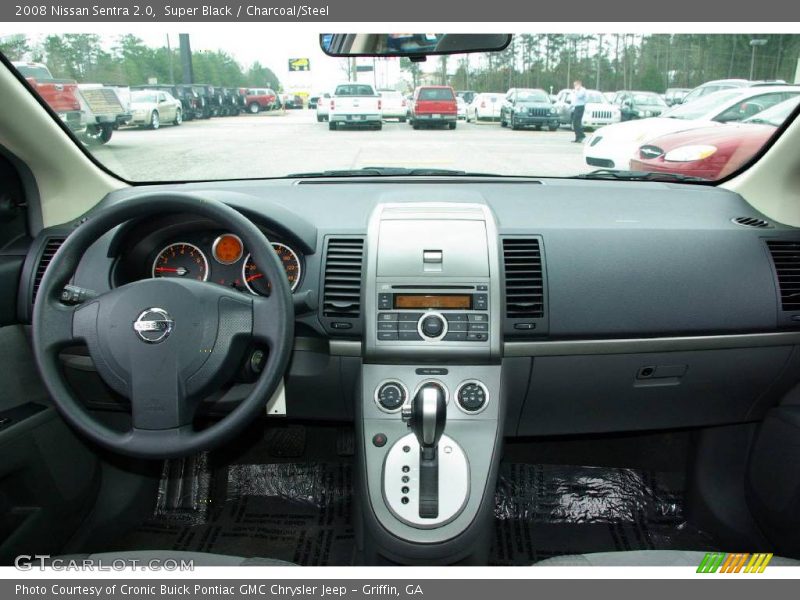 Super Black / Charcoal/Steel 2008 Nissan Sentra 2.0