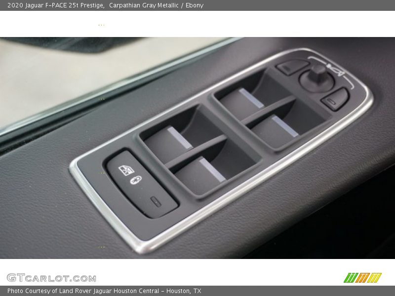 Controls of 2020 F-PACE 25t Prestige
