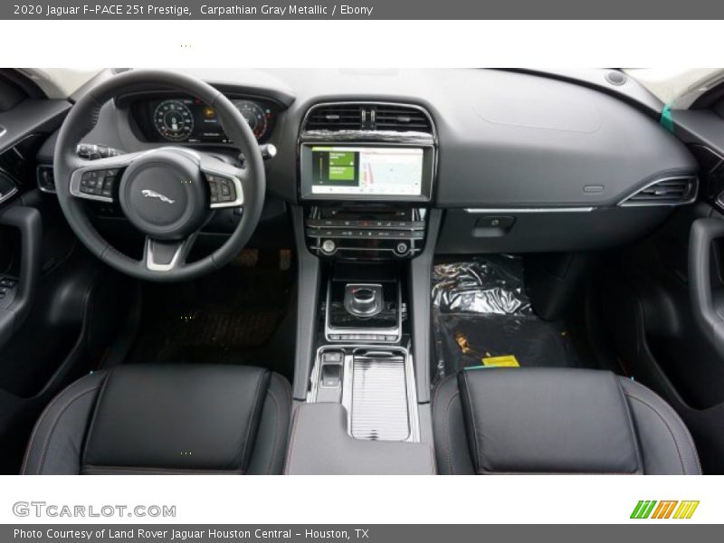 Dashboard of 2020 F-PACE 25t Prestige