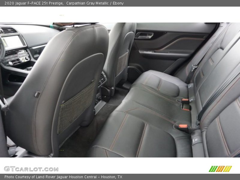 Rear Seat of 2020 F-PACE 25t Prestige