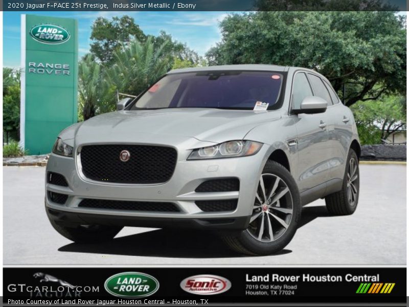 Indus Silver Metallic / Ebony 2020 Jaguar F-PACE 25t Prestige