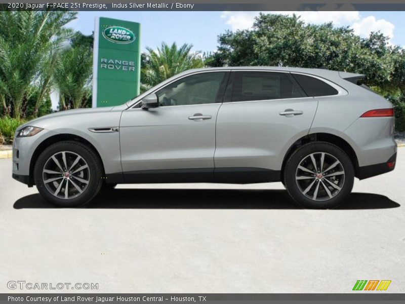 Indus Silver Metallic / Ebony 2020 Jaguar F-PACE 25t Prestige