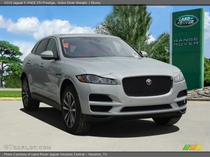 Indus Silver Metallic / Ebony 2020 Jaguar F-PACE 25t Prestige