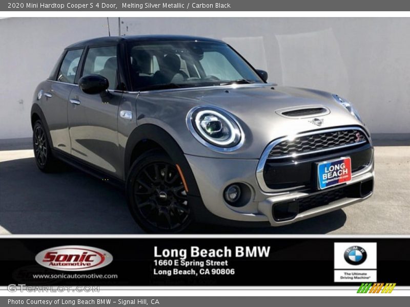 Melting Silver Metallic / Carbon Black 2020 Mini Hardtop Cooper S 4 Door