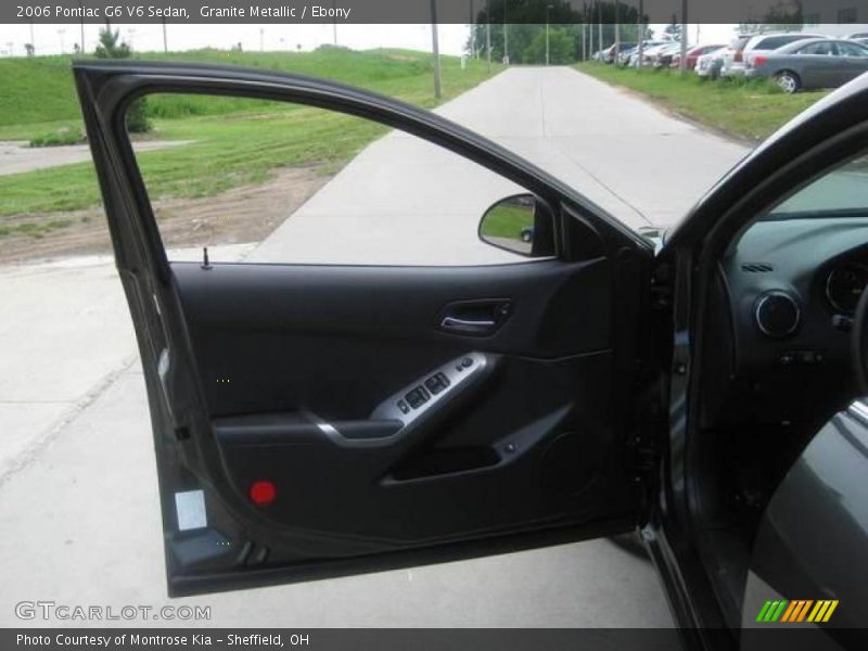 Granite Metallic / Ebony 2006 Pontiac G6 V6 Sedan