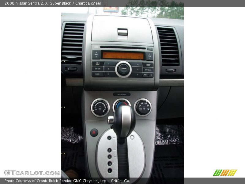 Super Black / Charcoal/Steel 2008 Nissan Sentra 2.0