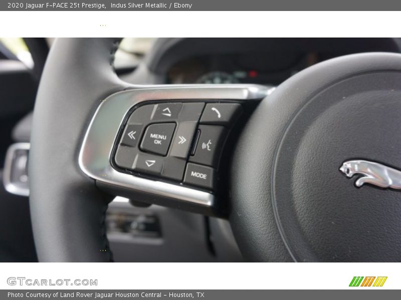 Indus Silver Metallic / Ebony 2020 Jaguar F-PACE 25t Prestige