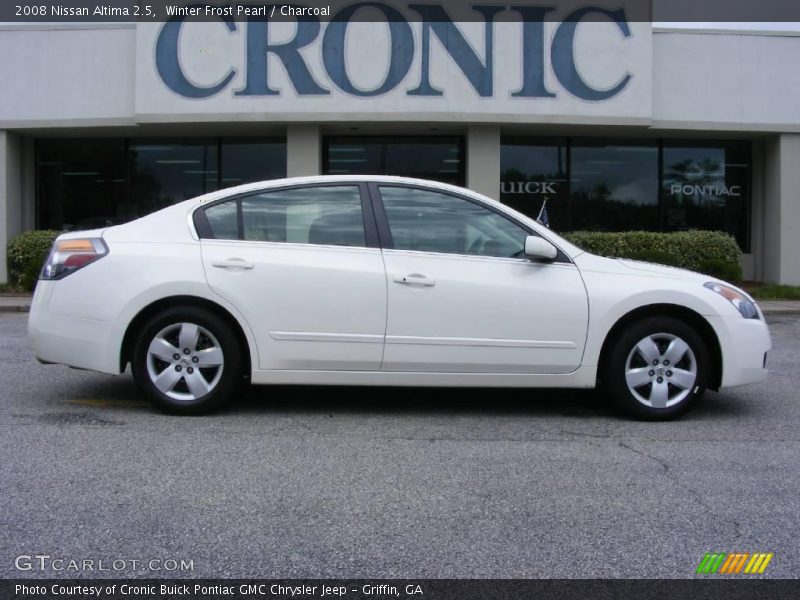 Winter Frost Pearl / Charcoal 2008 Nissan Altima 2.5