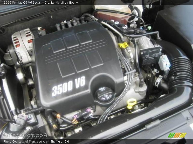 Granite Metallic / Ebony 2006 Pontiac G6 V6 Sedan