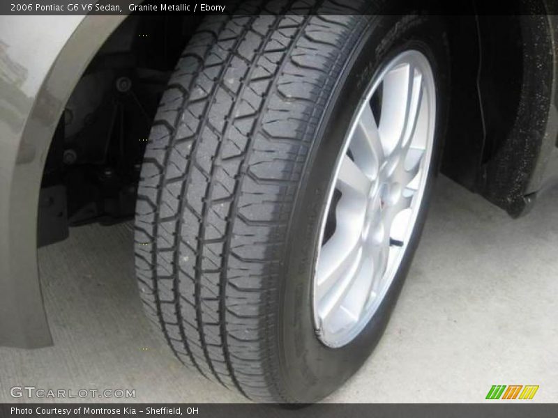 Granite Metallic / Ebony 2006 Pontiac G6 V6 Sedan