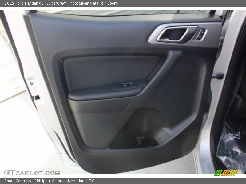 Ingot Silver Metallic / Ebony 2019 Ford Ranger XLT SuperCrew