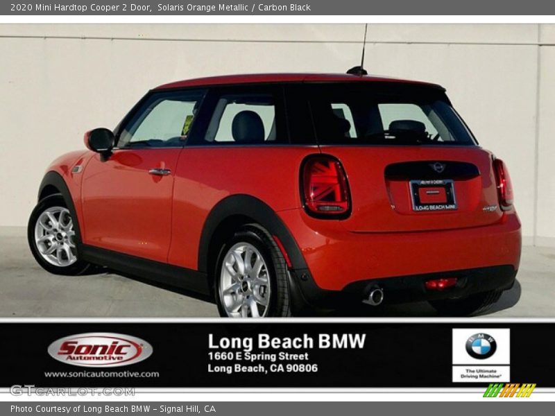 Solaris Orange Metallic / Carbon Black 2020 Mini Hardtop Cooper 2 Door