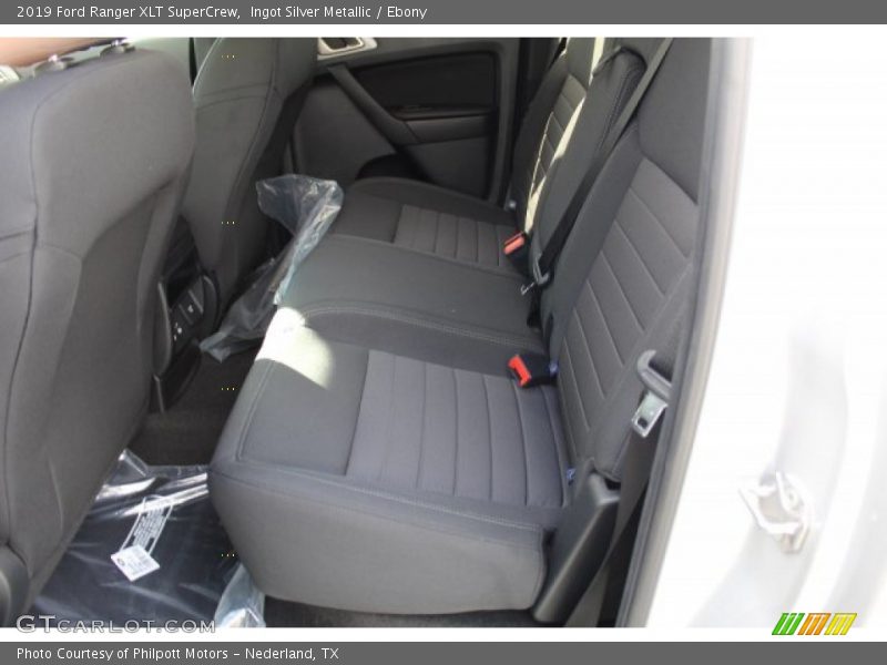 Ingot Silver Metallic / Ebony 2019 Ford Ranger XLT SuperCrew