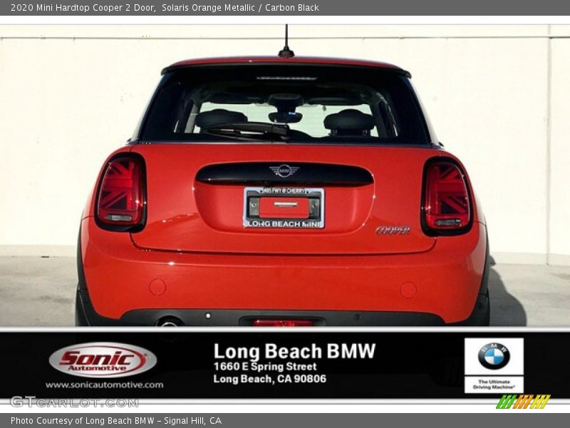 Solaris Orange Metallic / Carbon Black 2020 Mini Hardtop Cooper 2 Door
