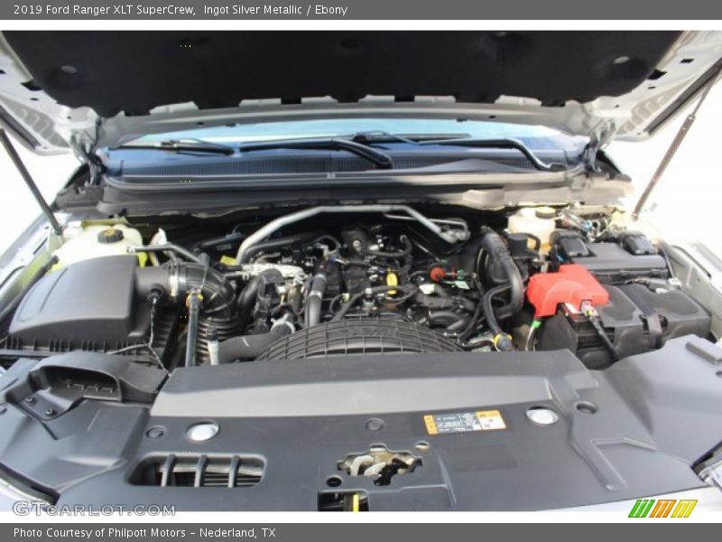 Ingot Silver Metallic / Ebony 2019 Ford Ranger XLT SuperCrew
