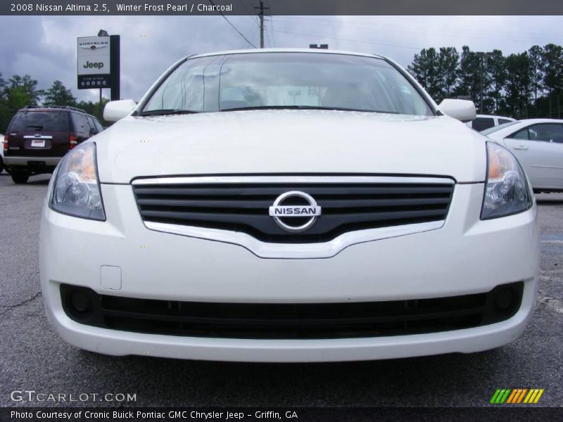 Winter Frost Pearl / Charcoal 2008 Nissan Altima 2.5