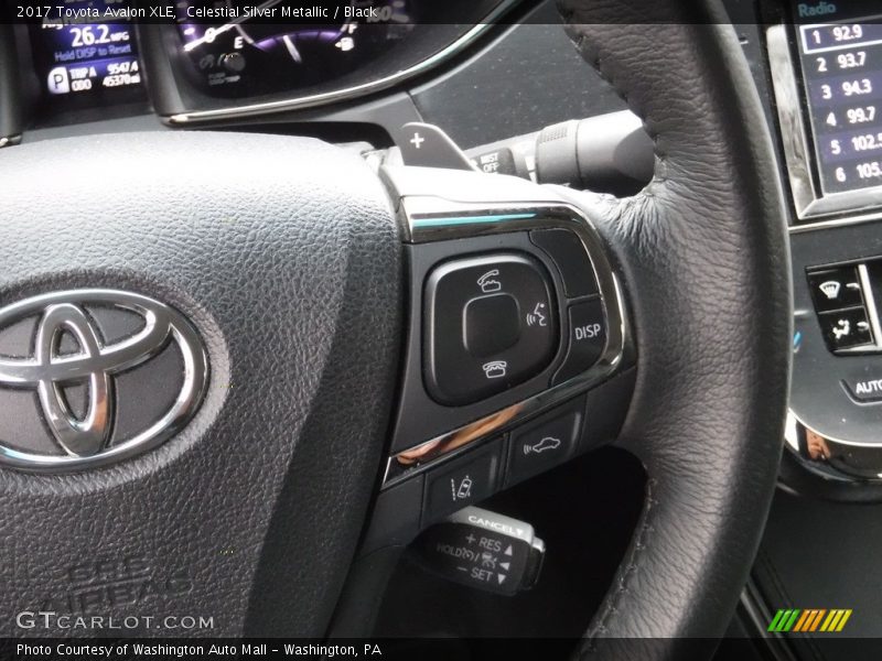 Celestial Silver Metallic / Black 2017 Toyota Avalon XLE