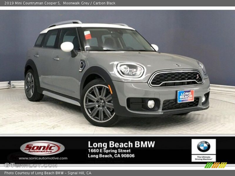 Moonwalk Grey / Carbon Black 2019 Mini Countryman Cooper S