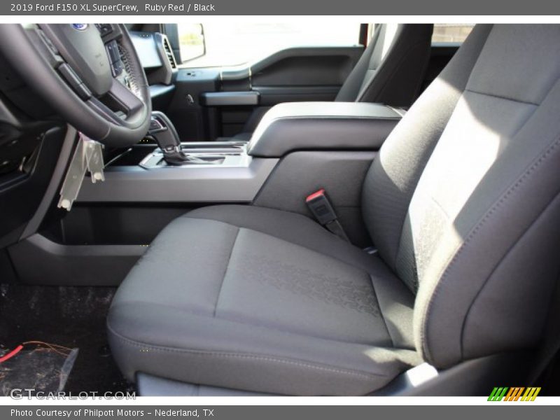 Ruby Red / Black 2019 Ford F150 XL SuperCrew