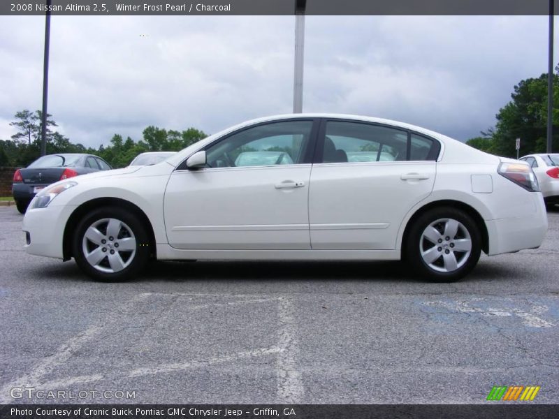 Winter Frost Pearl / Charcoal 2008 Nissan Altima 2.5