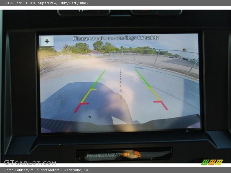 Ruby Red / Black 2019 Ford F150 XL SuperCrew