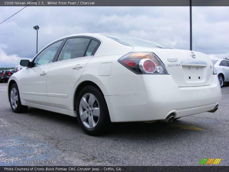 Winter Frost Pearl / Charcoal 2008 Nissan Altima 2.5